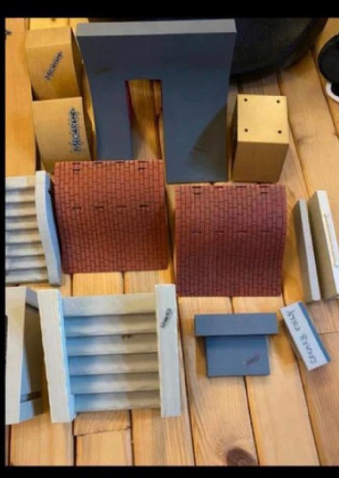 Grote fingerboard set, Verzamelen, Speelgoed, Zo goed als nieuw, Ophalen of Verzenden