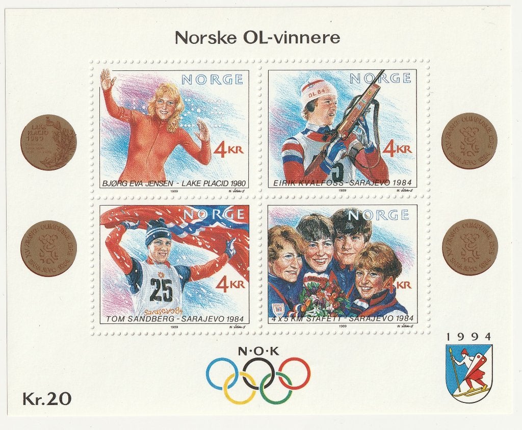 Noorwegen Michel nr. Blok 12 Postfris, Postzegels en Munten, Postzegels | Europa | Scandinavië, Verzenden, Noorwegen, Postfris
