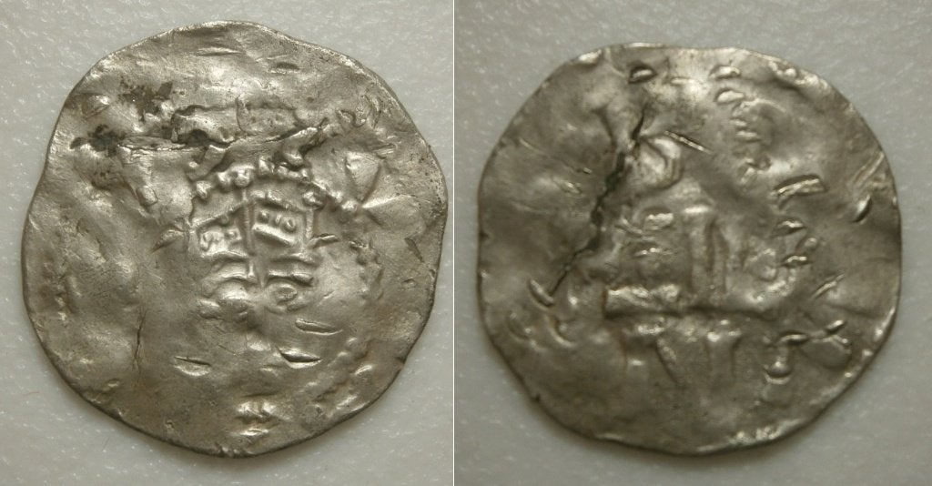 Tiel - Koenraad II - Denier 1024-1039, Vóór koninkrijk, Zilver, Losse munt, Overige waardes