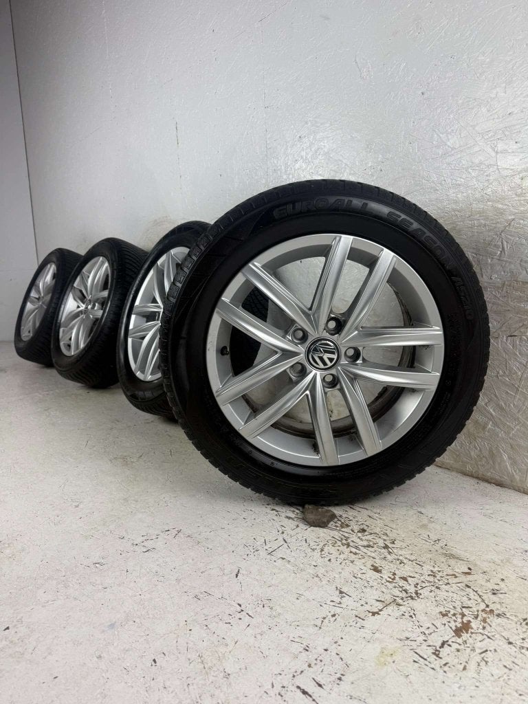 Originele Volkswagen Golf 6 7 Caddy velgen 16" 5x112 Hita, Niet ingevuld, Gebruikt, 16 inch, Banden en Velgen