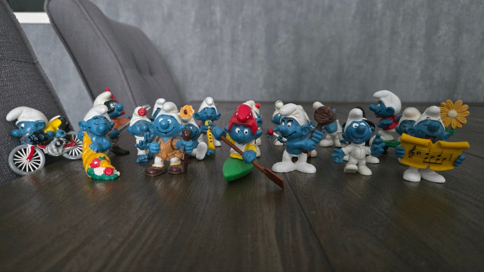 Smurfen poppetjes, Verzamelen, Ophalen of Verzenden, Gebruikt, Verschillende Smurfen