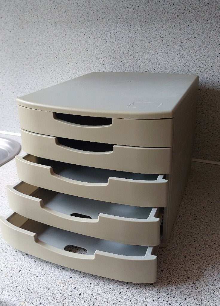 Ladenkastje, bijna gratis, Huis en Inrichting, Kasten | Ladekasten, Ophalen, Kunsstof, 5 laden of meer, Zo goed als nieuw