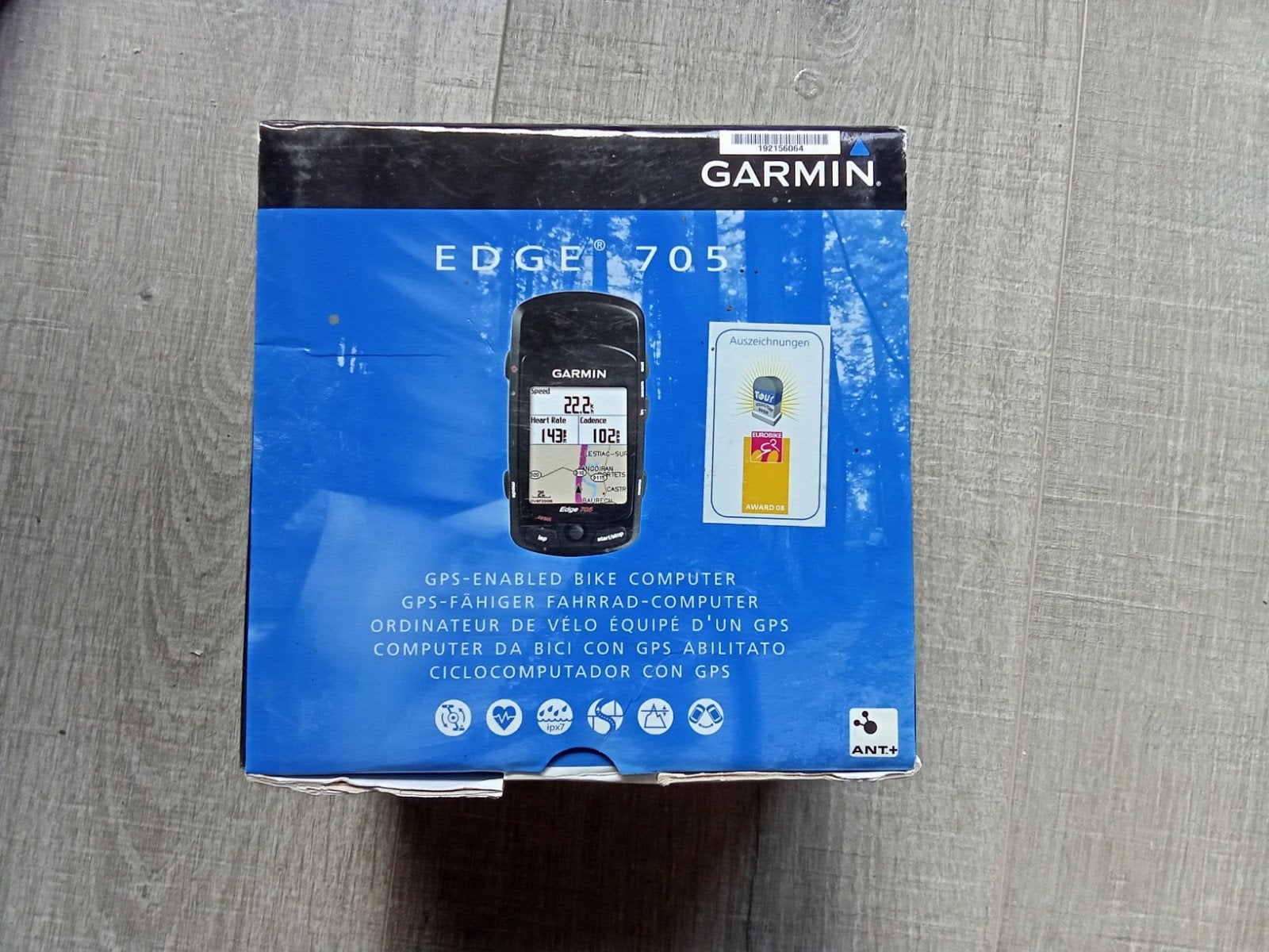 Garmin Edge 705, Fietsen en Brommers, Fietsaccessoires | Fietscomputers, Ophalen of Verzenden, Cadanssensor, Zo goed als nieuw