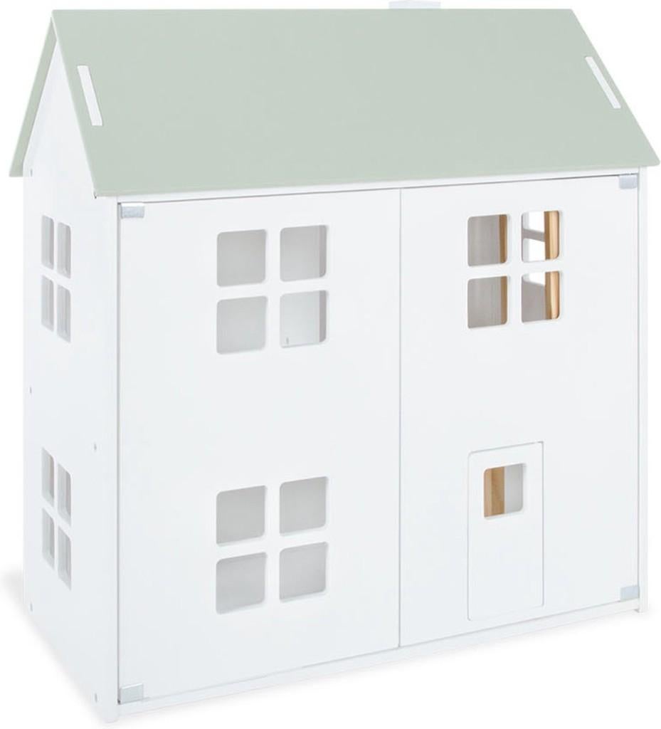 Houten Poppenhuis met Tuin Femke – PinoliNO NIEUW, Ophalen of Verzenden, Nieuw, Overige typen