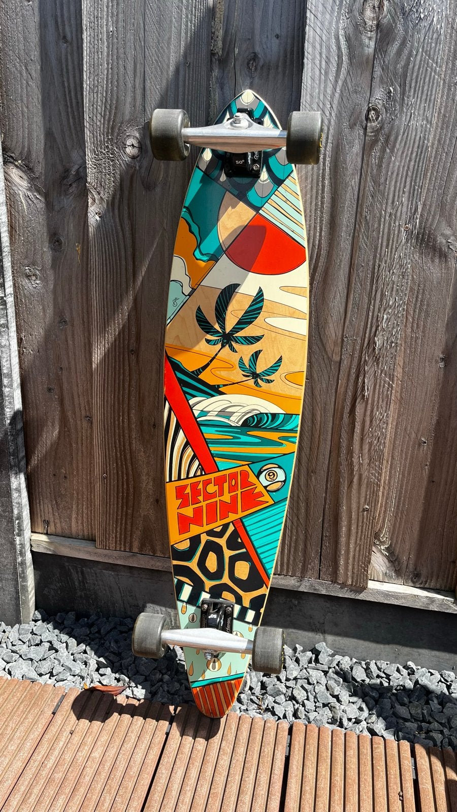 Sector 9 Longboard - Zo goed als nieuw, Ophalen, Zo goed als nieuw, Overige typen, Longboard