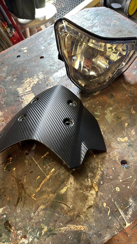 Koplamp en windscherm BMW 310 GS, Ophalen of Verzenden, Gebruikt