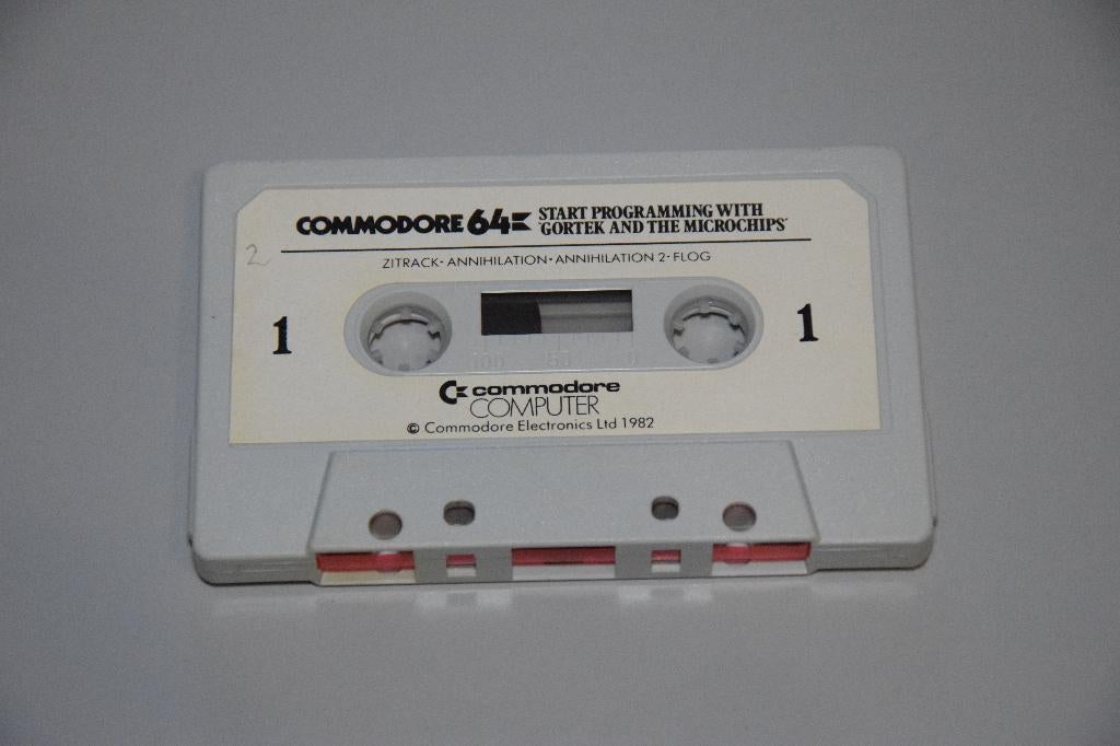 Commodore 64 (C64) : Gortek and the Microchips (nr 1), Ophalen of Verzenden, Commodore C 64