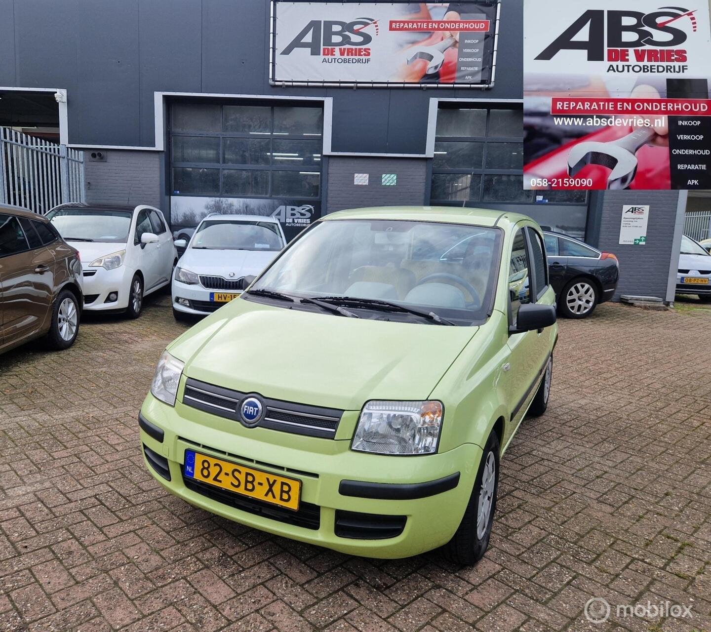 Fiat Panda 1.2 Class AIRCO APK NOVEMBER 2027, Auto's, Voorwielaandrijving, Gebruikt, Origineel Nederlands, Bedrijf