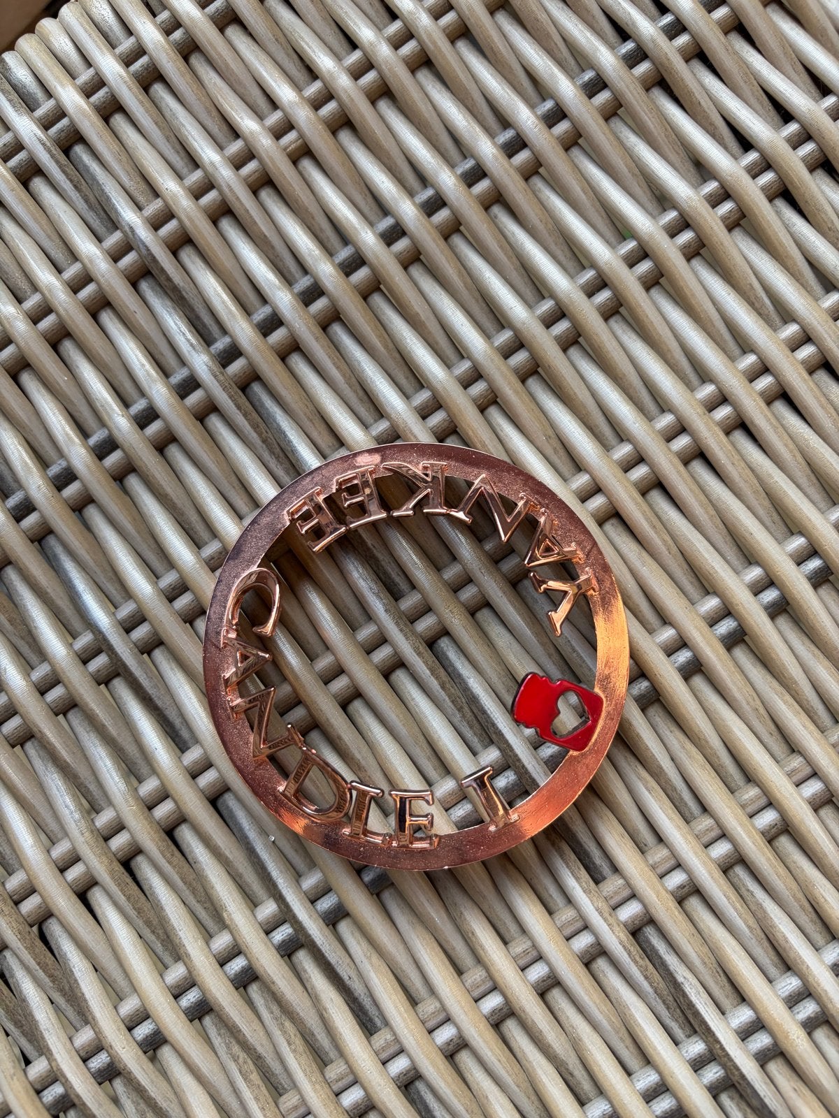 Yankee candle kaars ring, Ophalen of Verzenden, Zo goed als nieuw