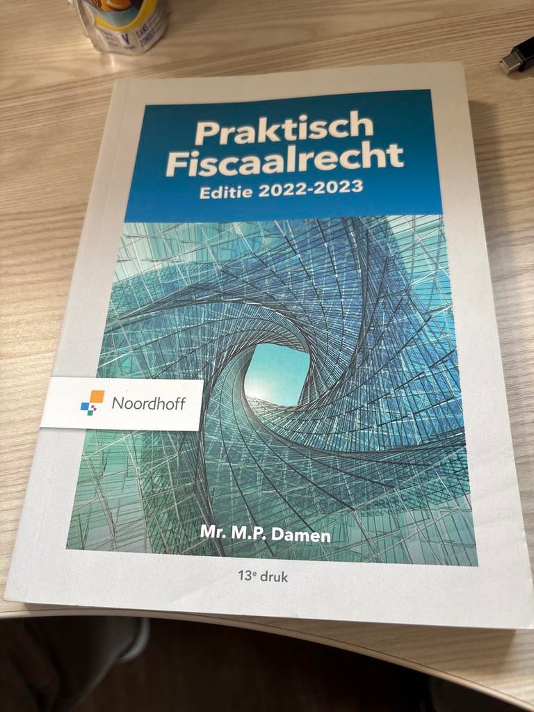 Praktisch Fiscaalrecht 2022-2023 - Mr. M.P. Damen, Ophalen of Verzenden, Gamma, Zo goed als nieuw, HBO