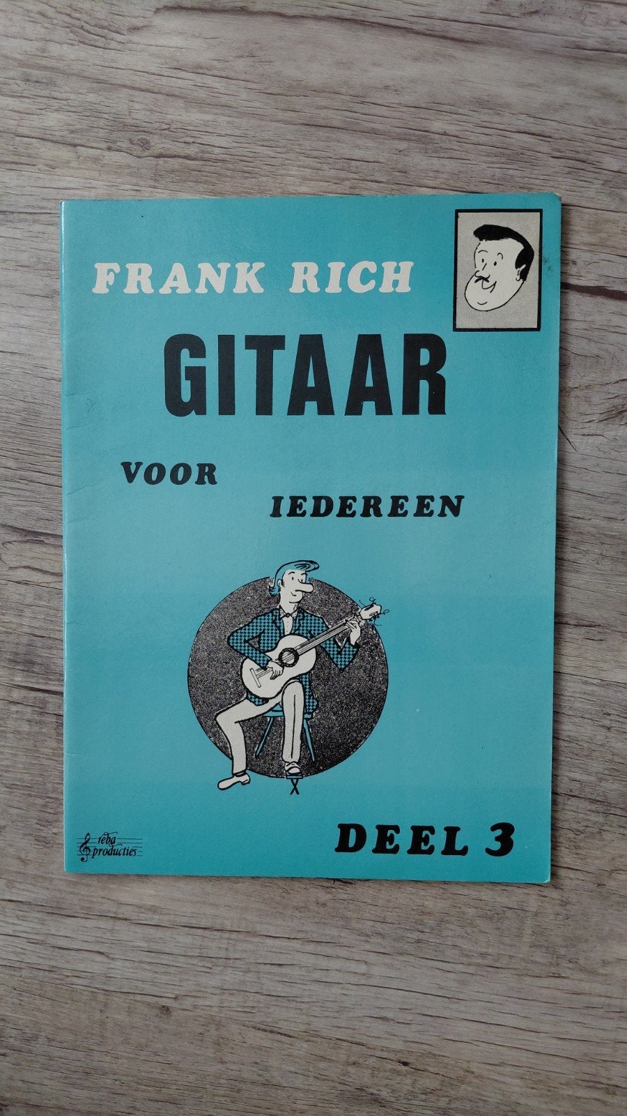 Frank Rich- Gitaar voor iedereen Deel 3, Muziek en Instrumenten, Ophalen of Verzenden, Les of Cursus, Populair, Gitaar