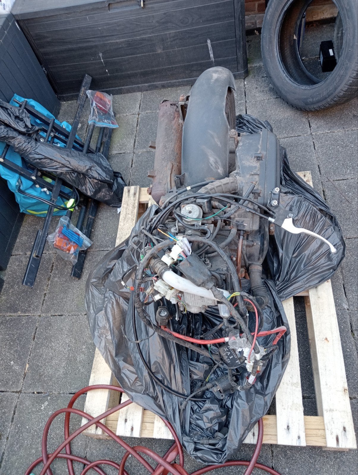 Motorblok SYM JET 14 50cc/2020Jaar/ 20000km., Ophalen of Verzenden, Gebruikt, Blok