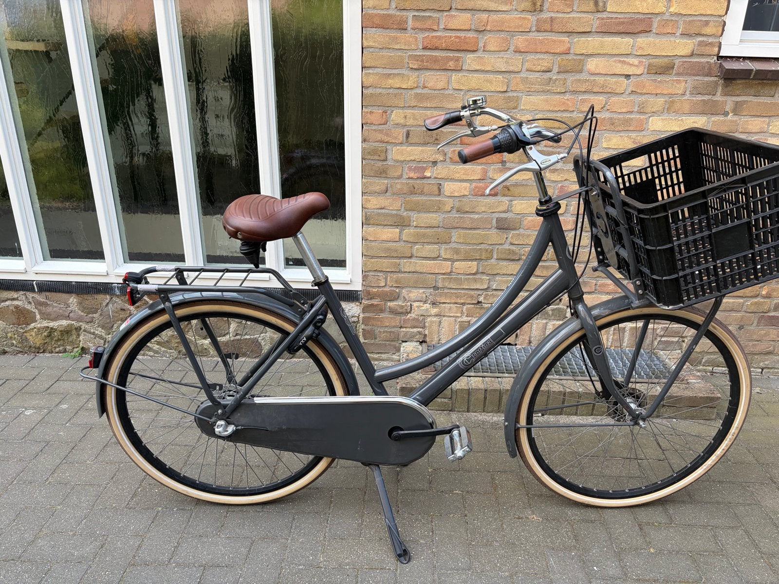 Cortina transportfiets, Gebruikt, Versnellingen, Trommelrem, Ophalen