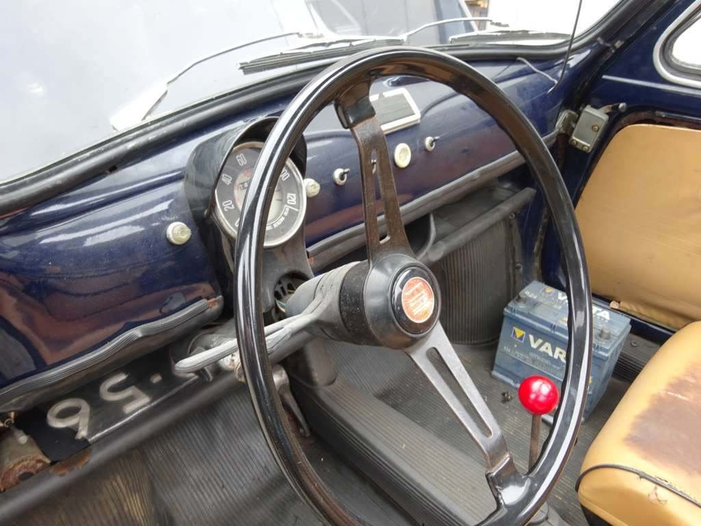 Fiat 500 0.5 Giardiniera 1972 Blauw, foto 12
