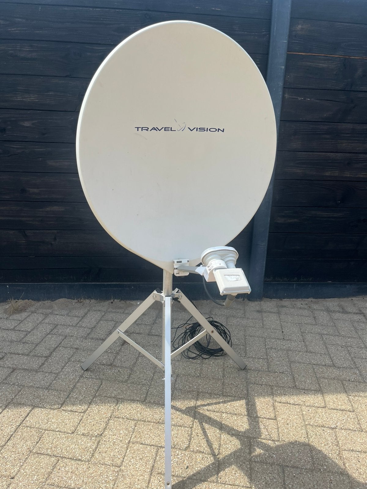Travel vision R7 automatische schotel compleet, Audio, Tv en Foto, Schotelantennes, Ophalen, Zo goed als nieuw, Overige merken