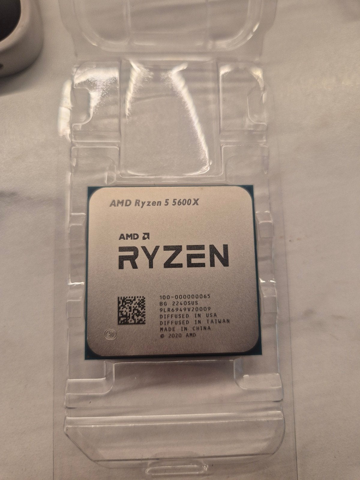 AMD Ryzen 5 5600X Processor - ZGAN, Computers en Software, Processors, 6-core, AMD Ryzen 5 5600X, Ophalen of Verzenden, 3 tot 4 Ghz