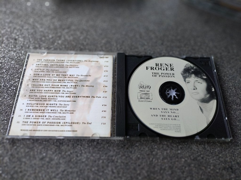 rene froger- the power of passion, Ophalen, Gebruikt, Pop, Album
