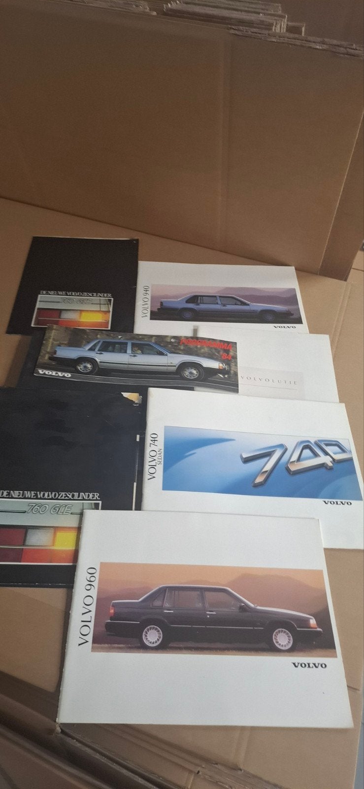 Volvo 740 760 940 Onderdelenboek en Folders, Boeken, Ophalen of Verzenden