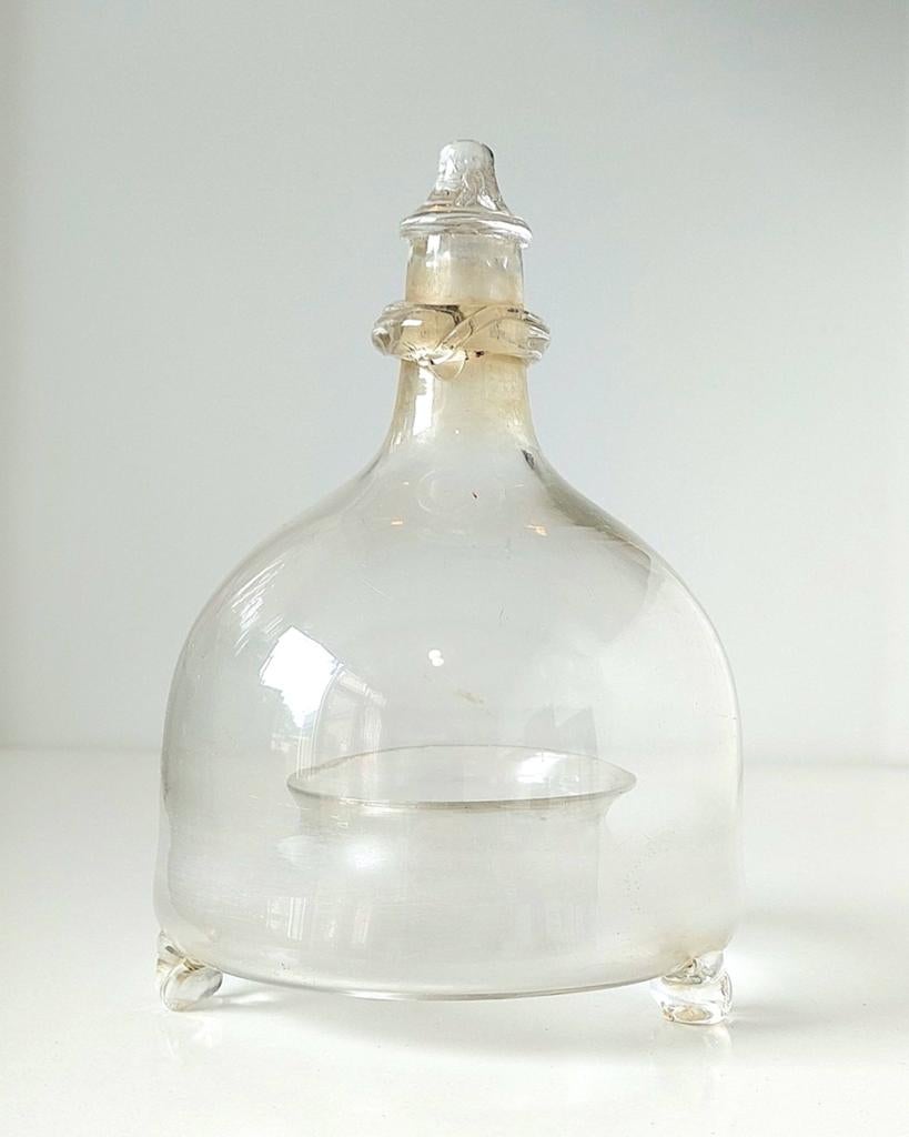 Antieke Glazen Wespenvanger Antiek Glas, Antiek en Kunst, Verzenden