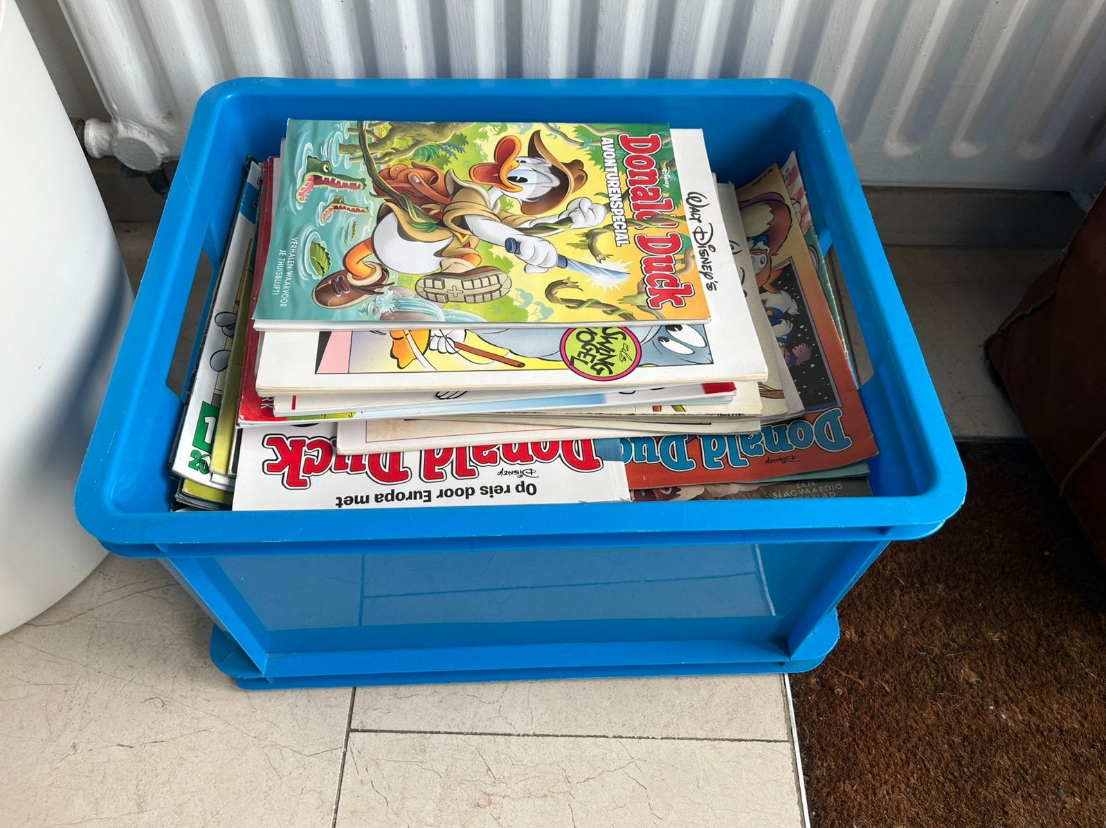 Krat vol Donald Ducks en DDstripboeken uit oa 2015/2016, Ophalen, Gelezen