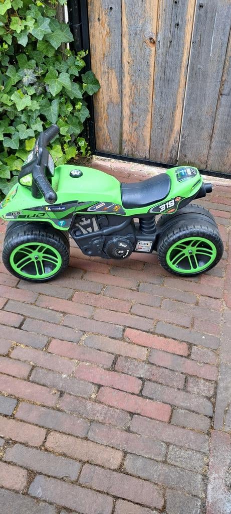 Groene Bud Racing Speel Motor Loopfiets 0-4 jaar, Ophalen, Gebruikt, Loopfiets