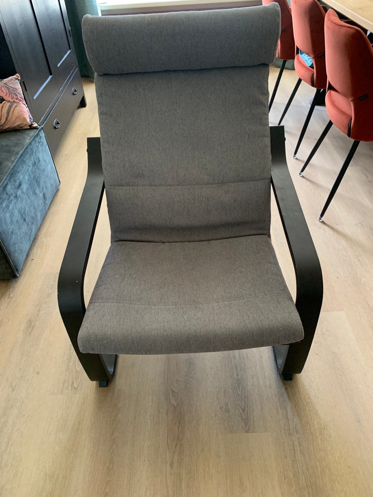Pogang ikea faiteuil, Huis en Inrichting, Fauteuils, Ophalen, Zo goed als nieuw, 75 tot 100 cm, 50 tot 75 cm
