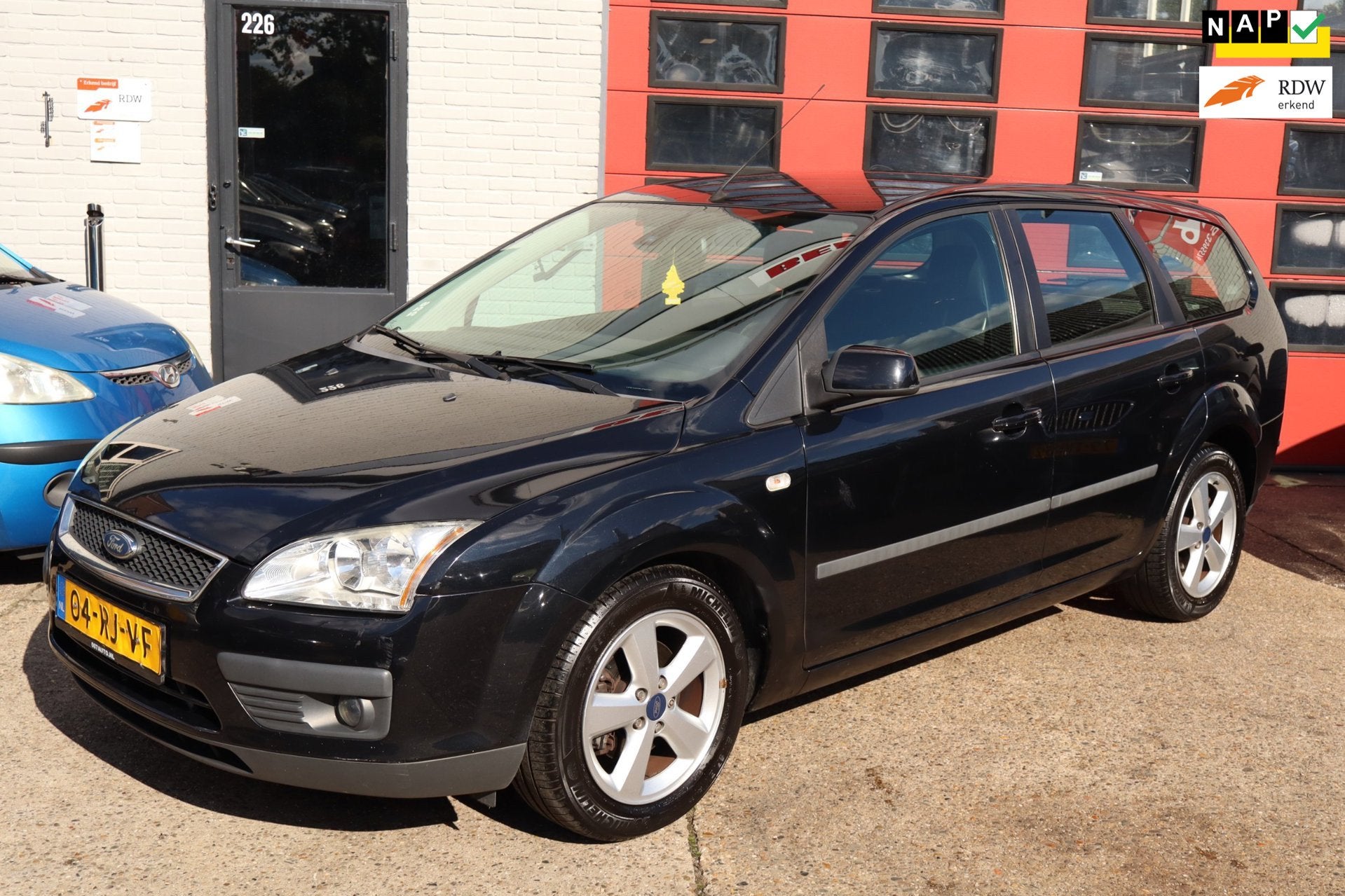 Ford Focus Wagon 1.6-16V . LPG G3 , AIRCO. GROOT SCHERM, Auto's, Ford, 1596 cc, Gebruikt, 4 cilinders, 635 kg