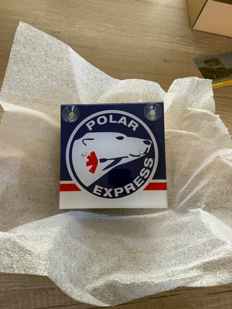 Lichtbakje Polar Express 12V wit Deens blauw, Ophalen, Nieuw