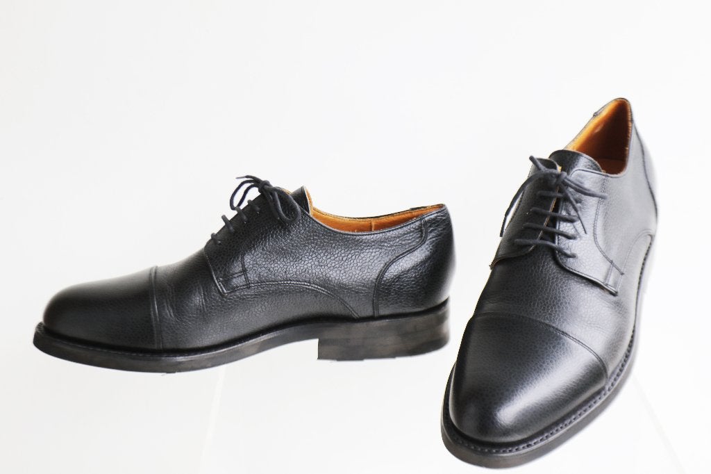 Super Goodyearwelted Scotch Grain derbies in maat 9.5 = 43.5, Kleding | Heren, Zwart, Ophalen of Verzenden, Zo goed als nieuw