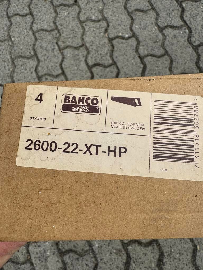 Bahco handzaag 2600-22-XT-HP - Nieuw (set van 4), Ophalen of Verzenden, Nieuw, Overige soorten