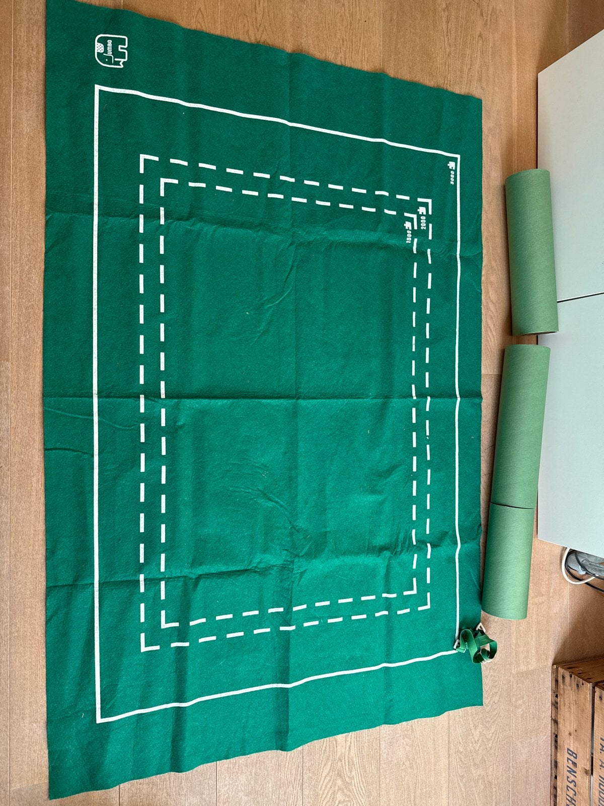Jumbo puzzelmat voor 1500, 2000 of 3000 stukjes, Een of twee spelers, Ophalen, Gebruikt