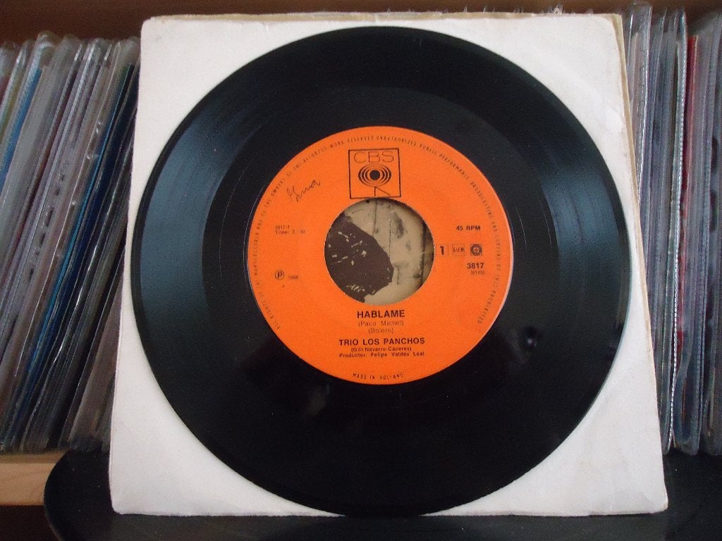 7" Single Trio Los Panchos - Hablamé / Puedo fallar, Gebruikt, 7 inch, Ophalen of Verzenden, Pop