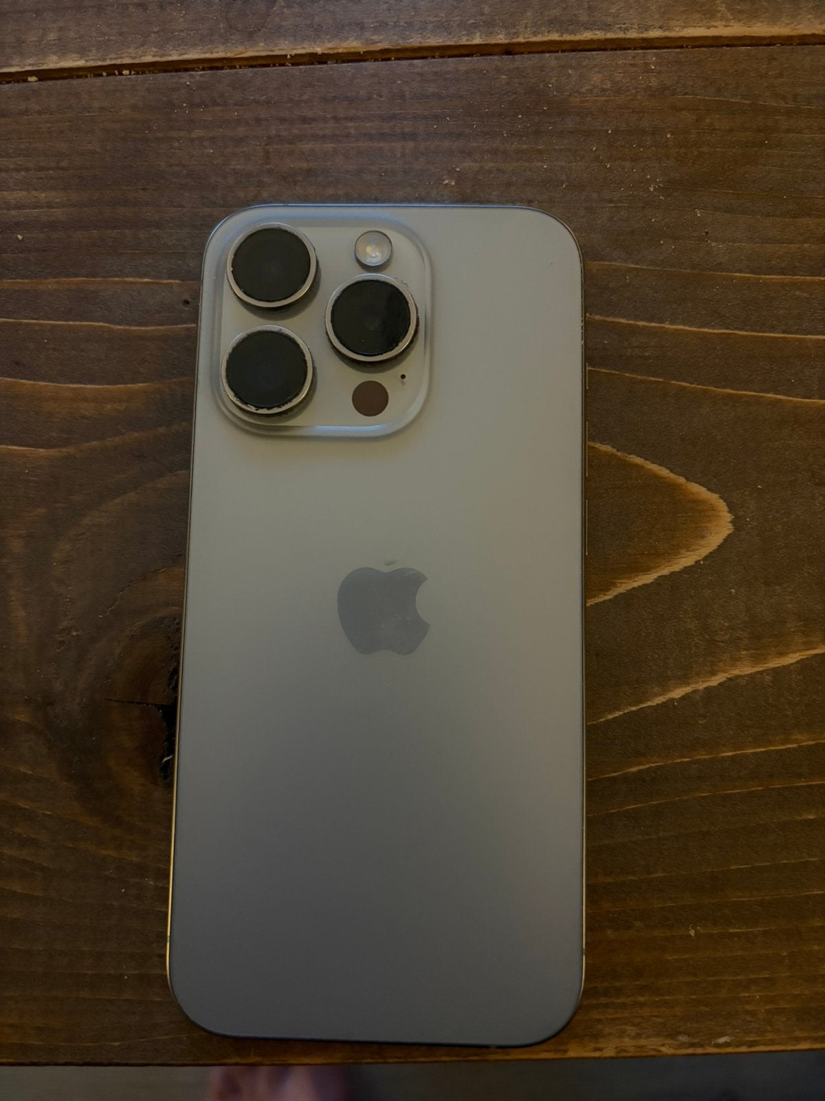 Zeer nette iPhone 15Pro kleur: Natural Titanium., Telecommunicatie, Mobiele telefoons | Apple iPhone, Ophalen, 128 GB, Zwart, Zo goed als nieuw