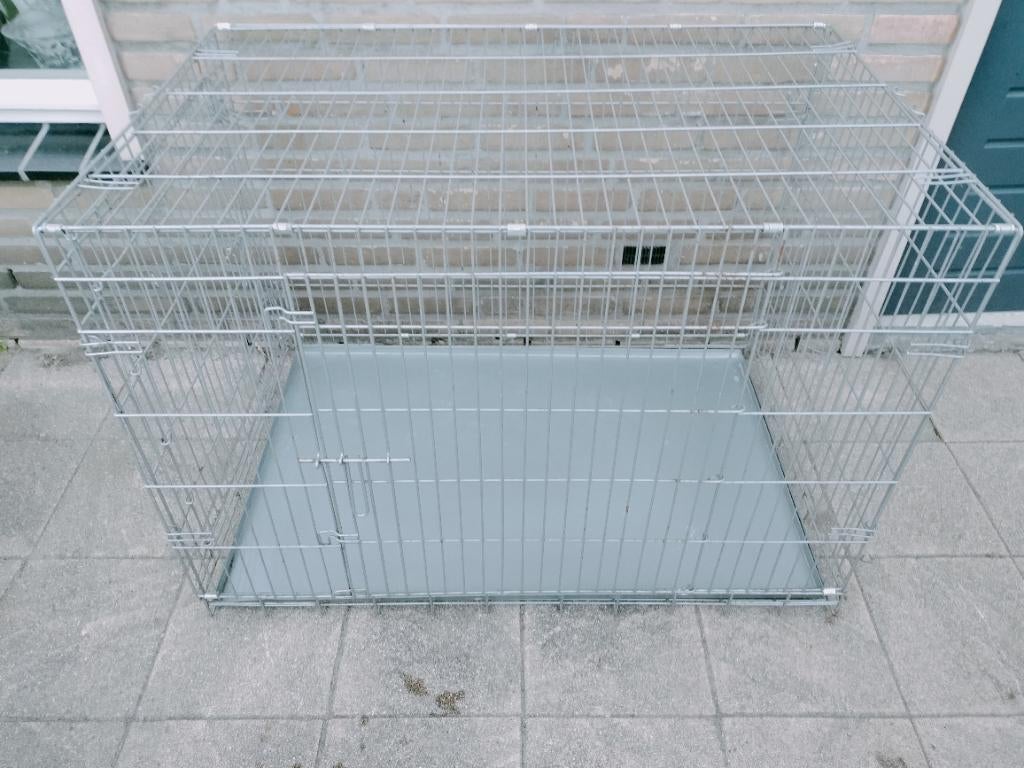 Honden bench, Dieren en Toebehoren, Ophalen, Gebruikt