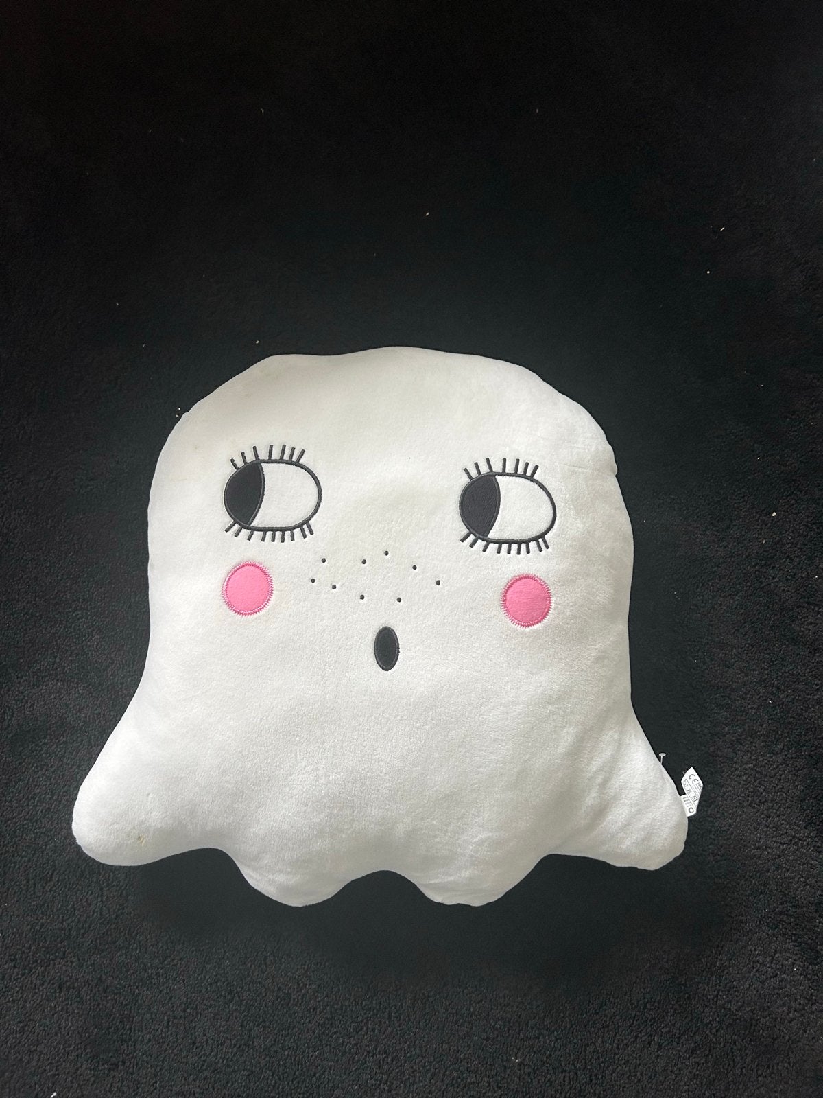 Leuk spook knuffelkussen, Overige typen, Ophalen of Verzenden, Zo goed als nieuw, Middelgroot (20 tot 80 cm)
