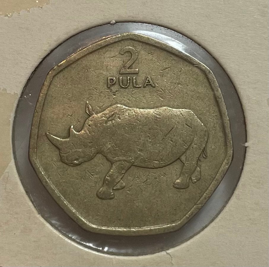 2 pula Botswana 1994, Ophalen of Verzenden, Overige landen