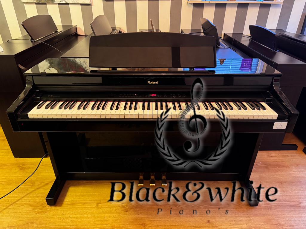 Zwart H.G Roland digitale elektrische piano .Incl Garantie, Roland, 88 toetsen, Roland, Roland