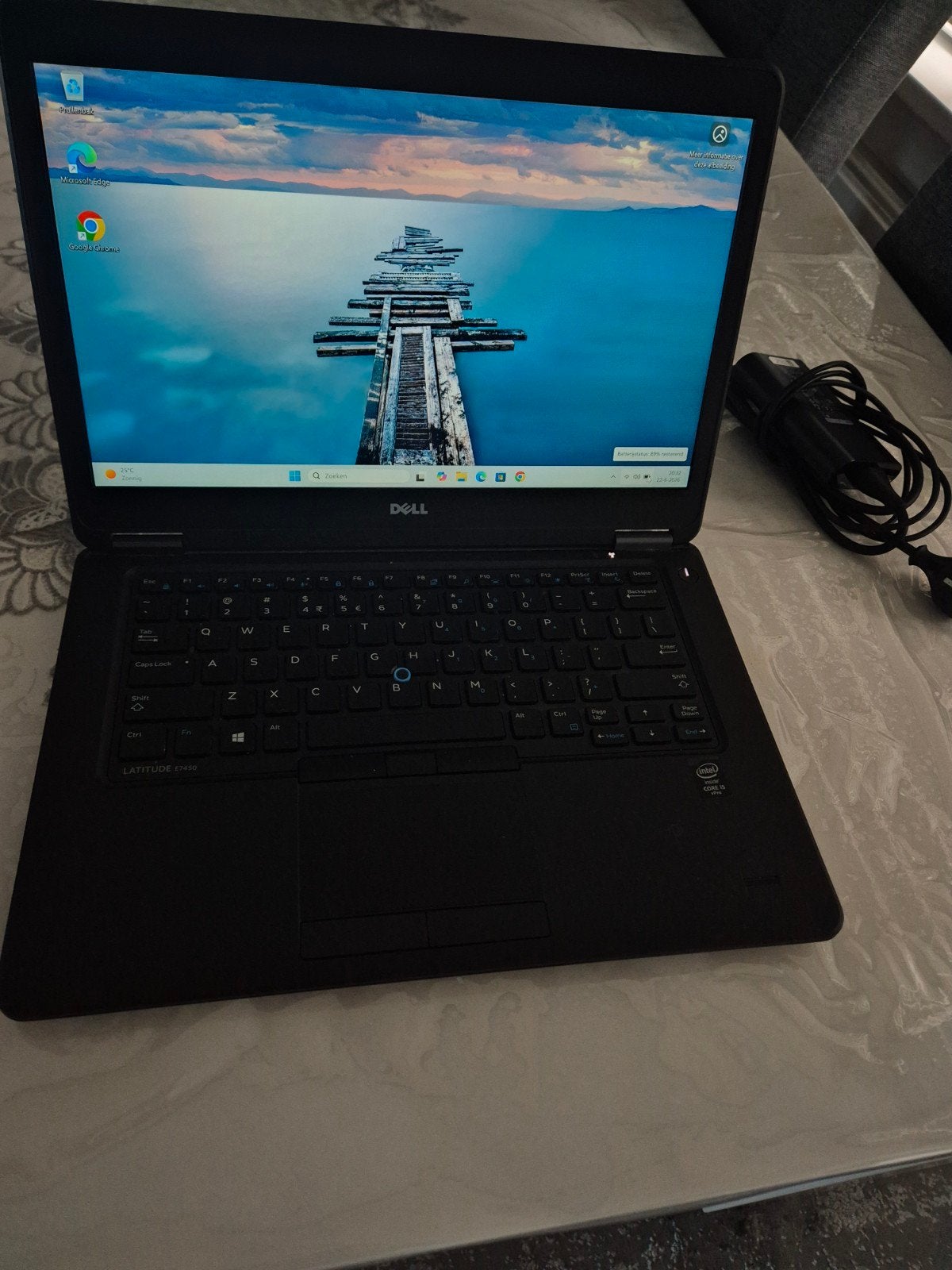 Dell Latitude E7450 - i5-5300U, 8GB  Win 11 Pr, Computers en Software, Windows Laptops, Gebruikt, 2 tot 3 Ghz, Qwerty, 119 GB