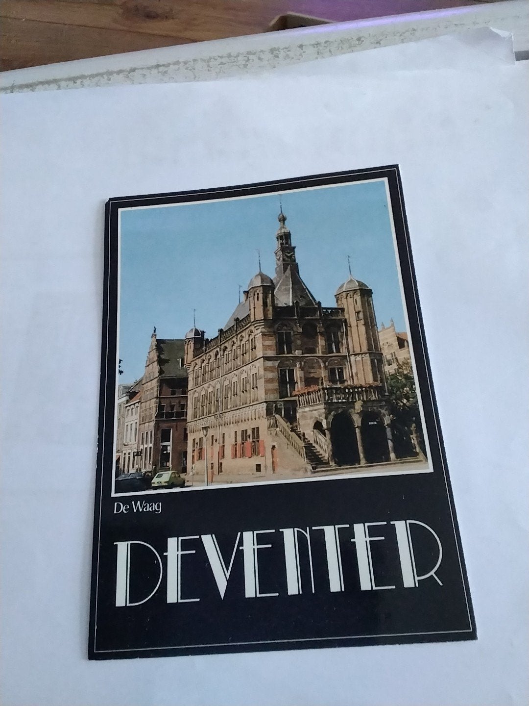 Ansichtkaart Deventer - De Waag (Ongelopen), Verzamelen, Ansichtkaarten | Nederland, Ophalen of Verzenden, 1960 tot 1980, Ongelopen