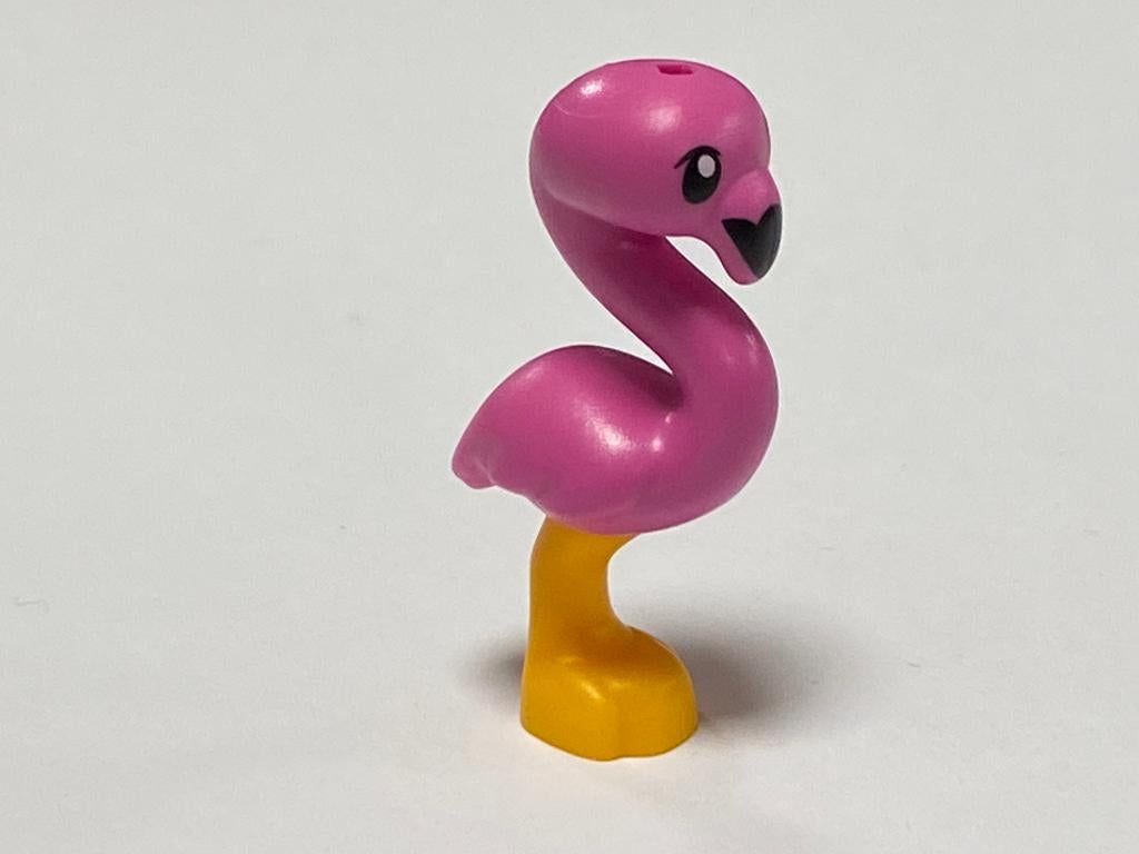 Lego nieuwe donker roze flamingo, Overige thema's, Lego, Overige typen, Nieuw