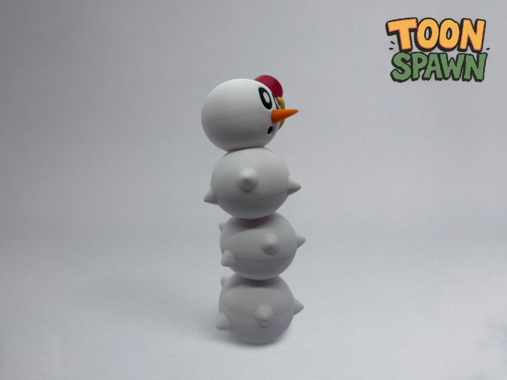 Snow Pokey – 19,5 cm – Super Mario Figuur, Ophalen of Verzenden, Nieuw, Fantasy