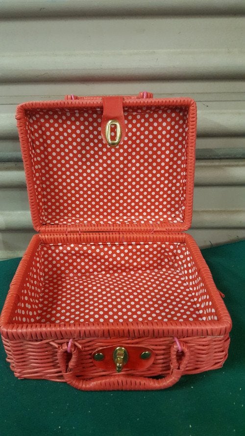 mandje roze met sluiting, Ophalen of Verzenden, 'T Olde Gre-j, Info@toldegrej.nl, Endepoelstraat 20f Didam