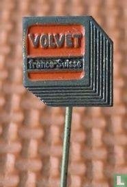Speldje - Volvet Franco-Suisse [oranje+zwart], Ophalen of Verzenden, Zo goed als nieuw, Merk, Speldje of Pin
