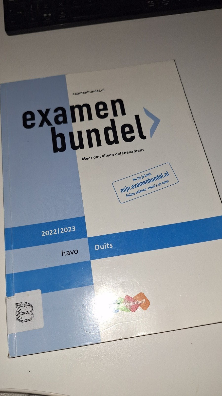 Examenbundel havo Duits 2022/2023, Boeken, Marco van Rossum, Maarten van Schouwenberg, Zo goed als nieuw, Alpha, HBO