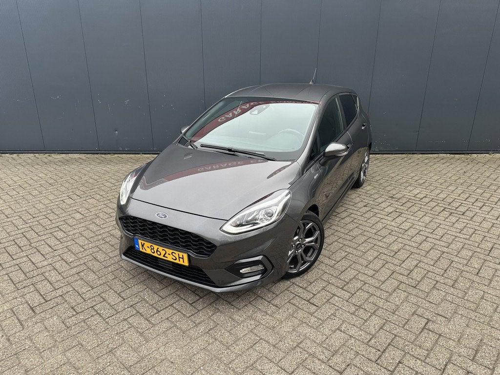 Ford Fiesta 1.0 EcoBoost ST-Line | Navi via Carplay | Lane a, Auto's, Ford, Voorwielaandrijving, Stof, Gebruikt, 580 kg