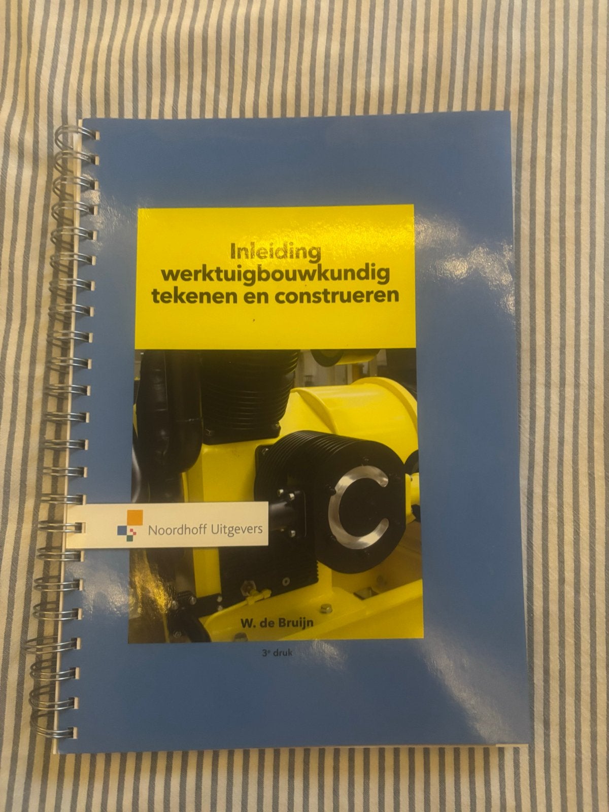 Inleiding werktuigbouwkundig tekenen en construeren, 3e druk, Ophalen of Verzenden, Nieuw, Werktuigbouwkunde