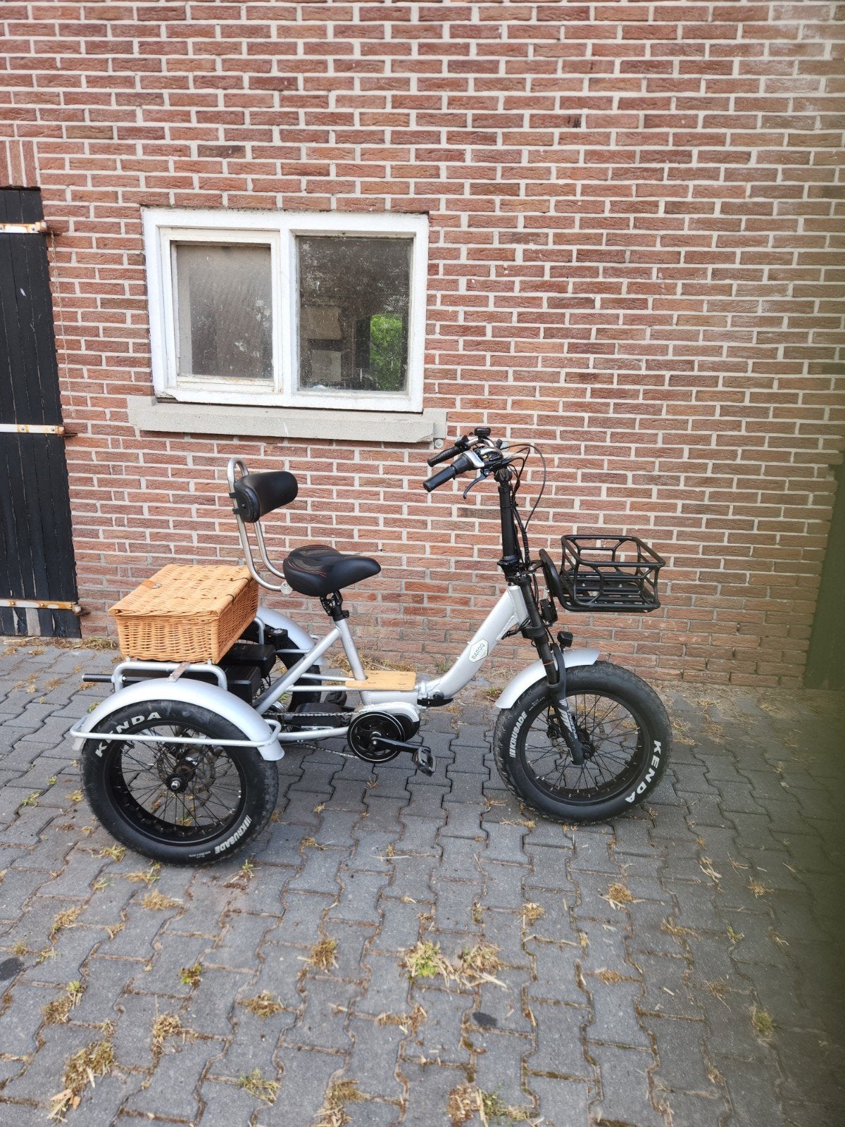 Robuste electrische driewieler, Fietsen en Brommers, Elektrische fietsen, Zo goed als nieuw, Overige merken, 50 km per accu of meer