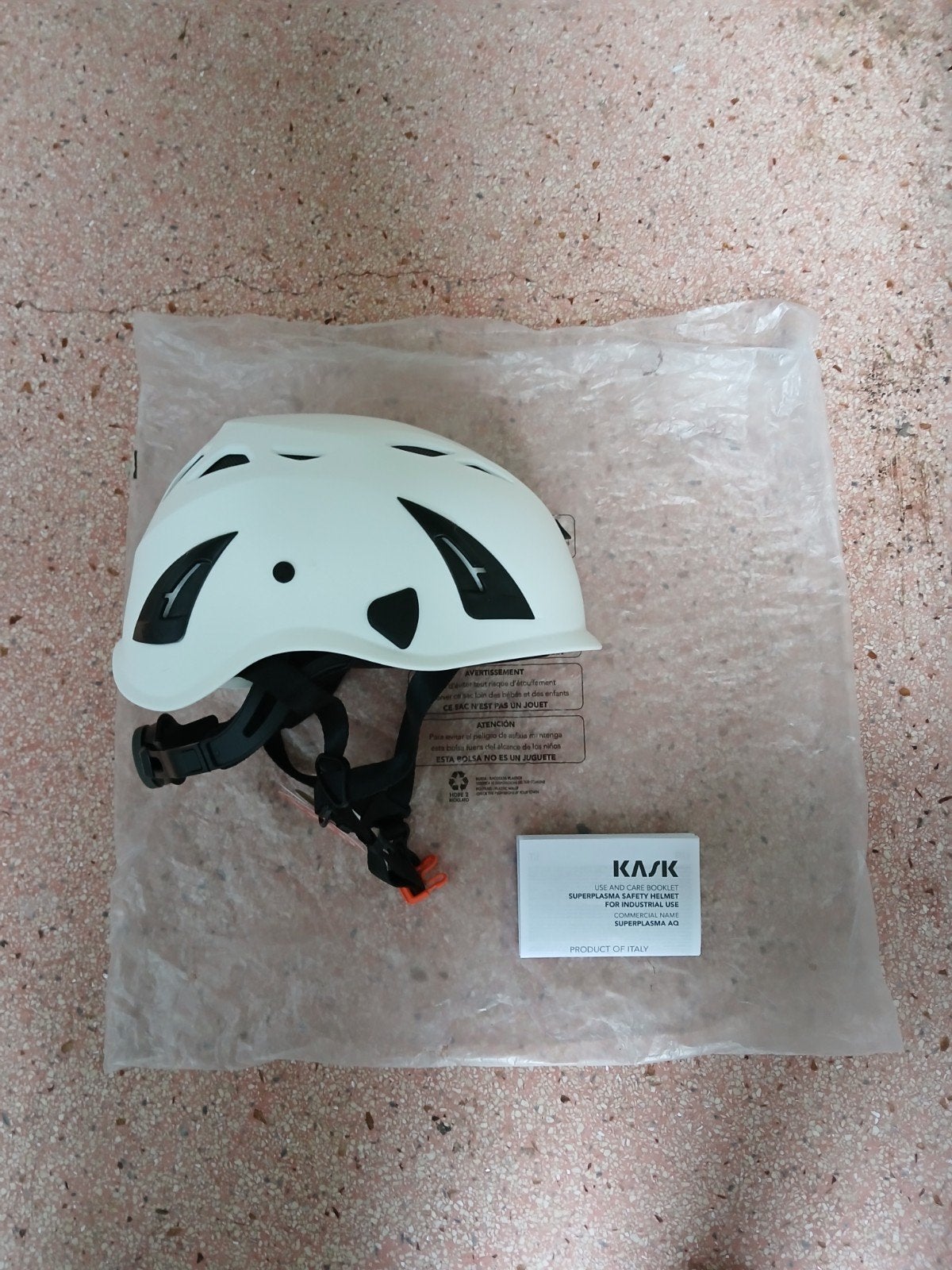 020/KASK SUPERPLASMA AQ /STEIGERBOUW/HOVENIERS/KLIMHELM, Ophalen