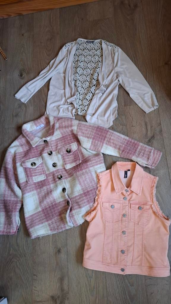3 x zgan vest / gilet / jasje jacktet maat L maat 40 kleding, Ophalen of Verzenden, Zo goed als nieuw, Maat 38/40 (M)