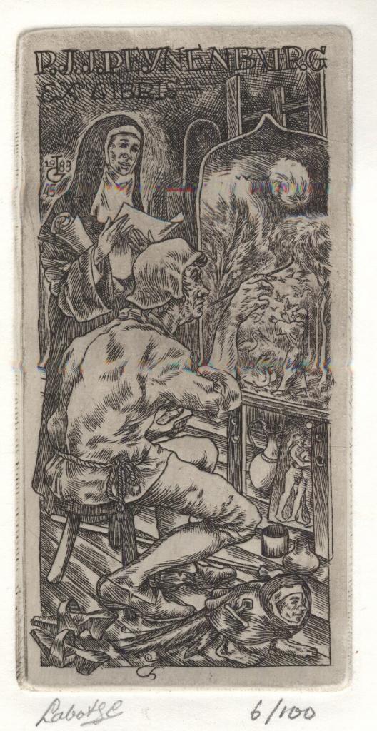 2118 Ex Libris Nederland : Cornelis Labots, 1983, Verzenden